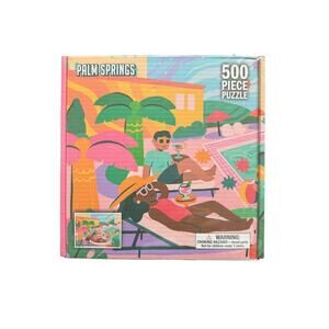 de bored Palm Springs 500 Piece Puzzle - Brand New & Sealed